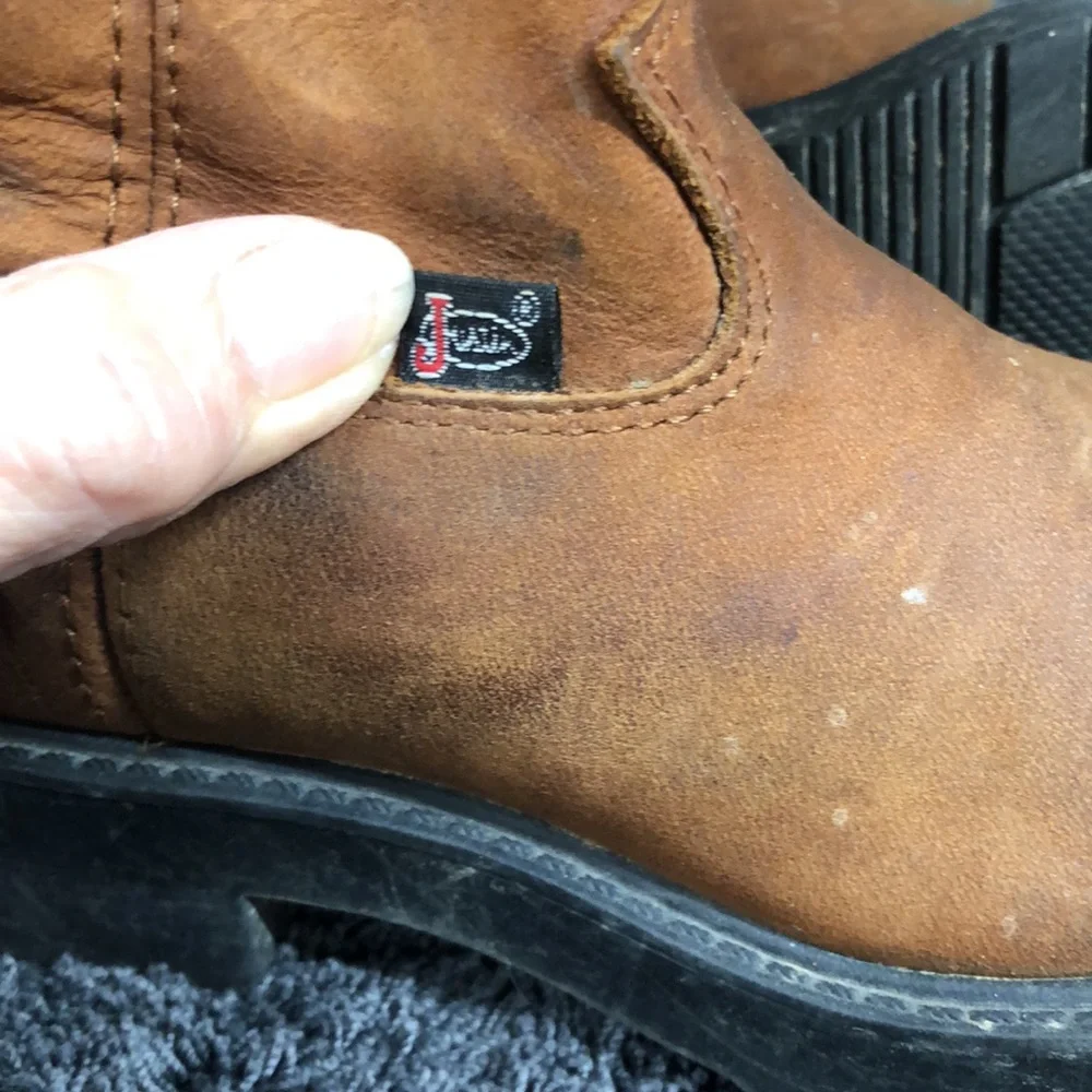 Justin boots soft leather boots size‎ 13.5